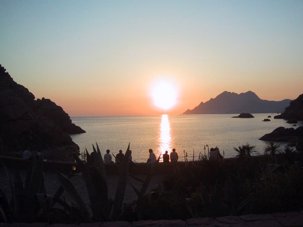 a perfect sunset, Corsica